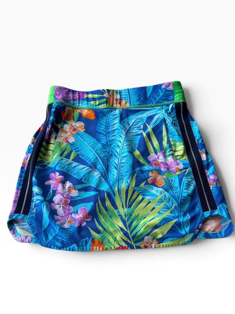 Ralph Lauren RLX Women’s Floral Performance Skort Blue Turquoise Green Sz XS